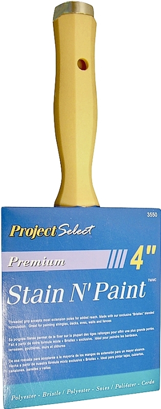 BRUSH PNT WHT CHINA POLY 4IN  