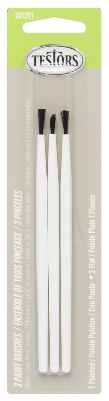 BRUSH PTD PAINT GRAY SET OF 3 