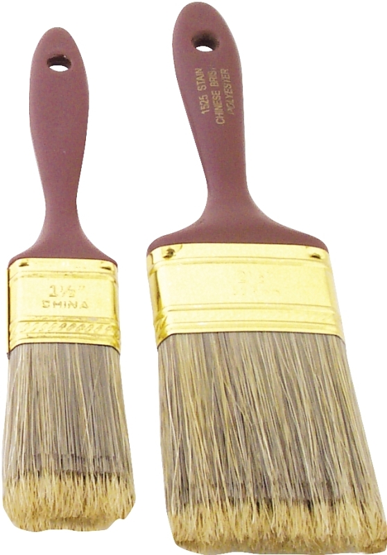 BRUSH STAIN SET POLYESTER 2PC 