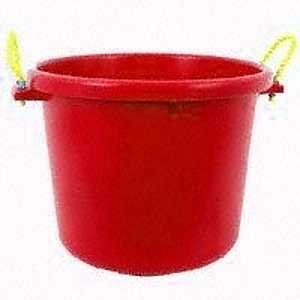 [6324453] BUCKET 2BUSHEL BARN RED       