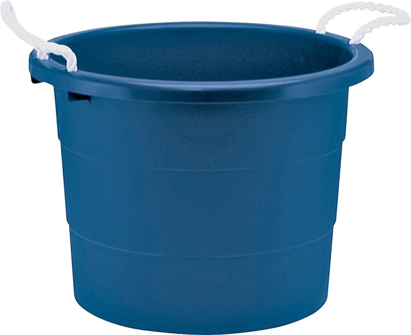 [5207220] BUCKET UTL PLST W/ROPE HDL 19G