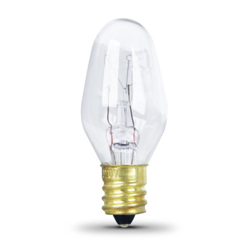 [6533806] BULB INCAN CAND C7-1/2 10W CLR