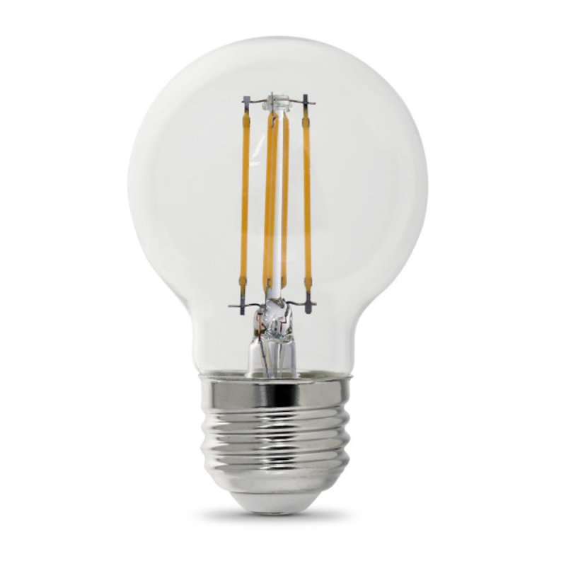 BULB LED 60W G16-1/2 E26 27K  