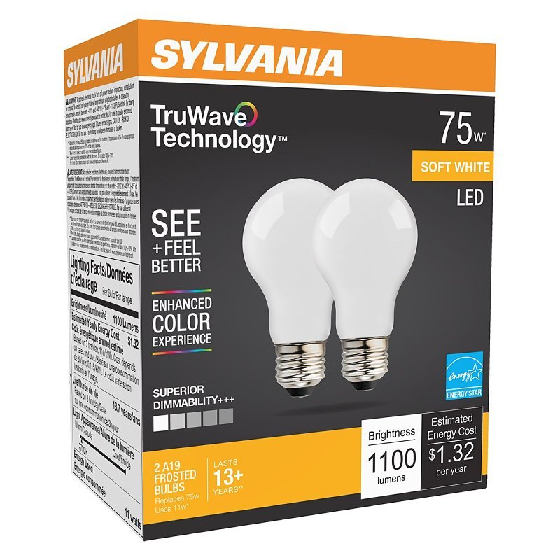 BULB LED A19 FROST SFTWHT 11W 