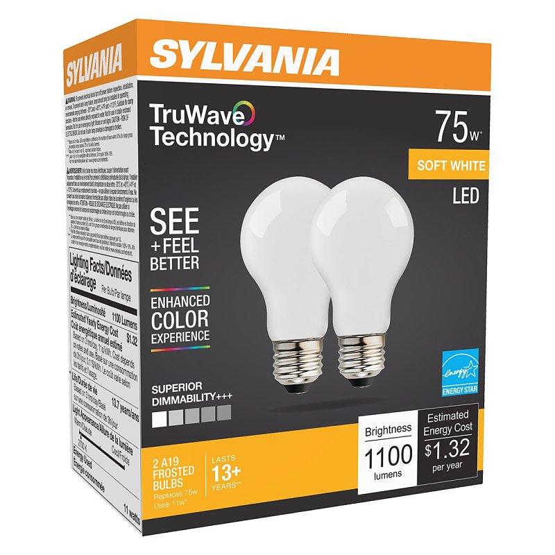 BULB LED A19 FROST SFTWHT 11W 