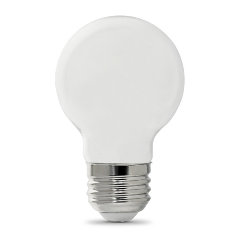 BULB LED DIM WH G161/2 E26 5K 