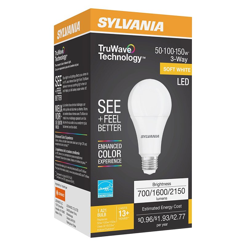 BULB LED SOFT WHT 50/100/150W 