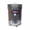 BURNER REFUSE W/LID METAL 20G 