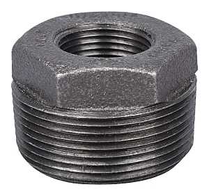 BUSHING BLACK HEX 1-1/2X3/4   