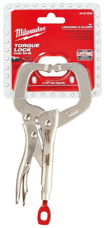 C-CLAMP REG JAW LOCK 6IN      