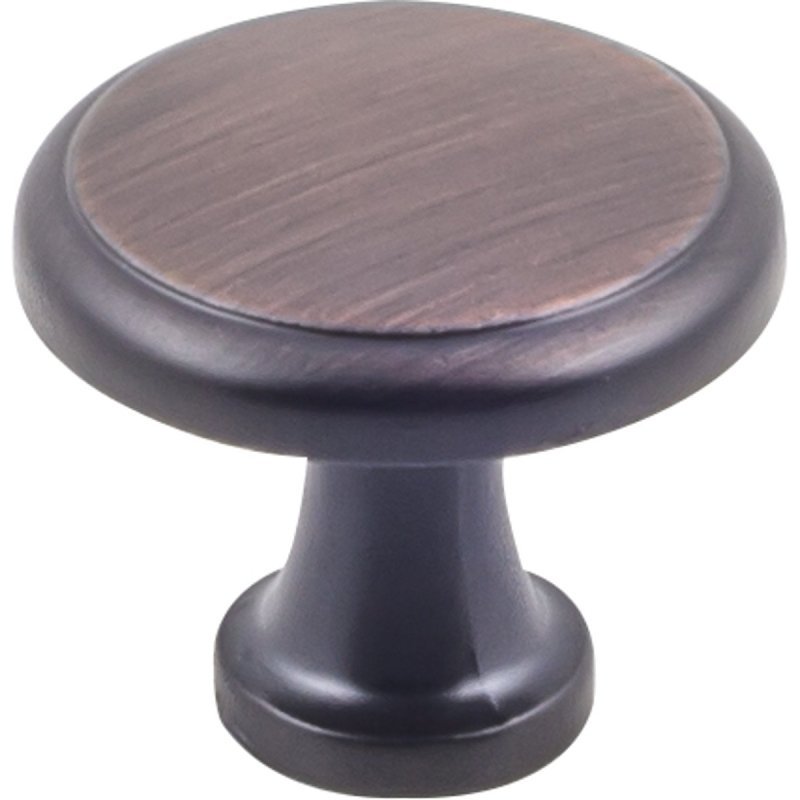 CABINET KNOB BRSH ORB 1-3/16IN