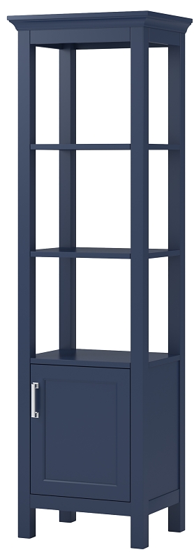 CABINET LINEN AGAN BLU 20X68IN