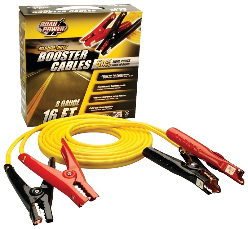 CABLE BOOSTER 8GA 16FT        
