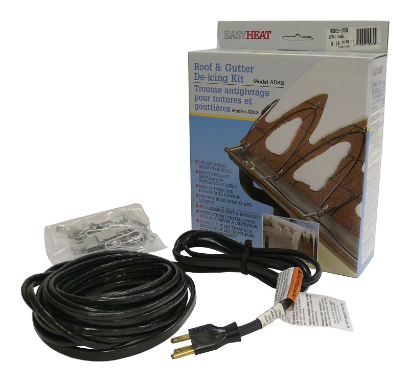 CABLE HEATING W/CLIP 31M 500W 