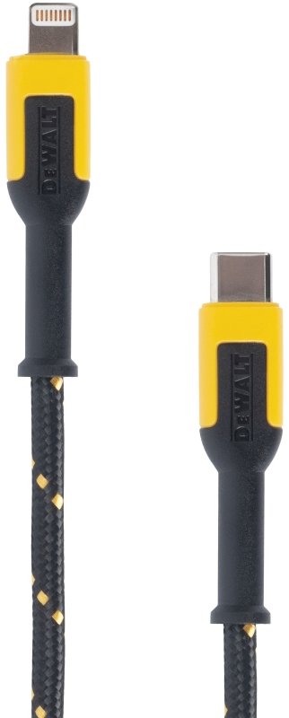 [1386135] CABLE REINFORCED YEL/BLK 4FT  