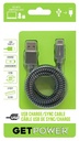 CABLE USB TYPE-C BRAIDED 3FT  
