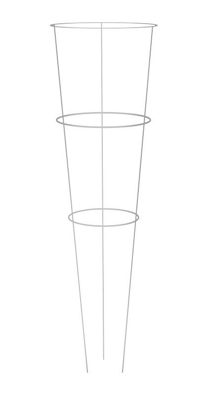 CAGE TOMATO GALVANIZED 14X42IN