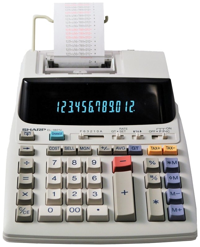 [6234140] CALCULATOR W/PRINTER          