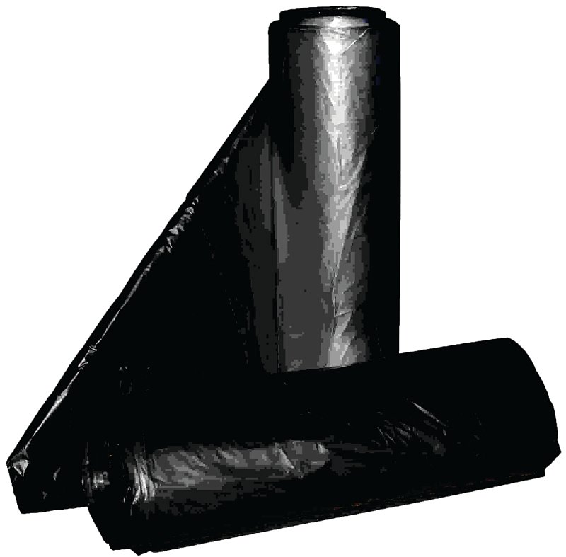 CAN LINER COMM BLACK 1.5M 45G 