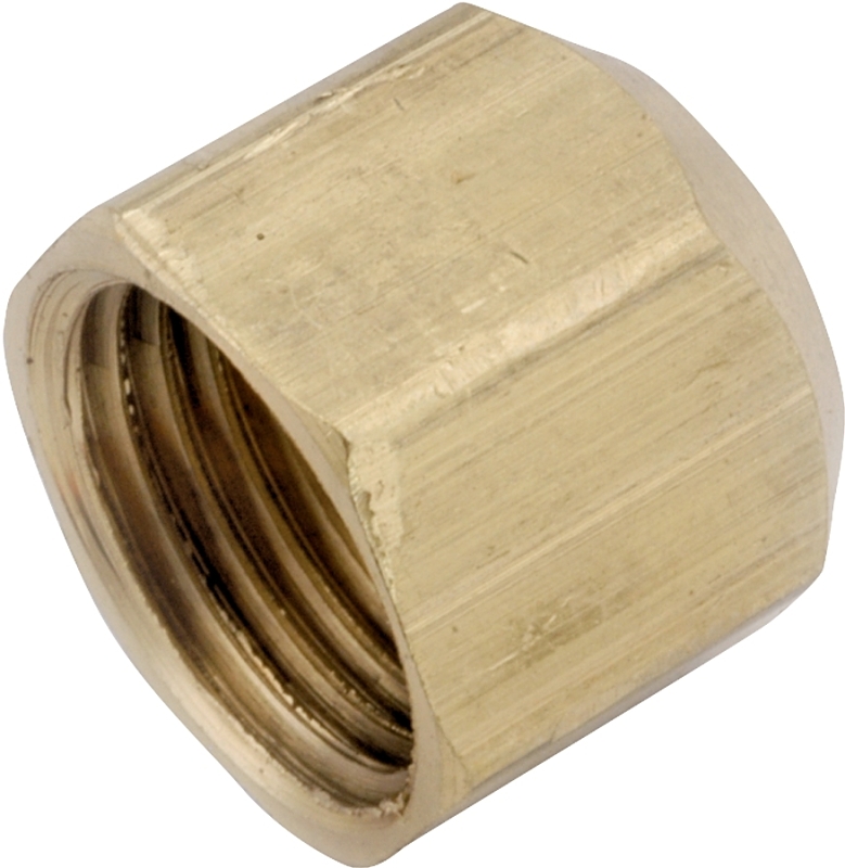 CAP FLARE BRASS 5/8           