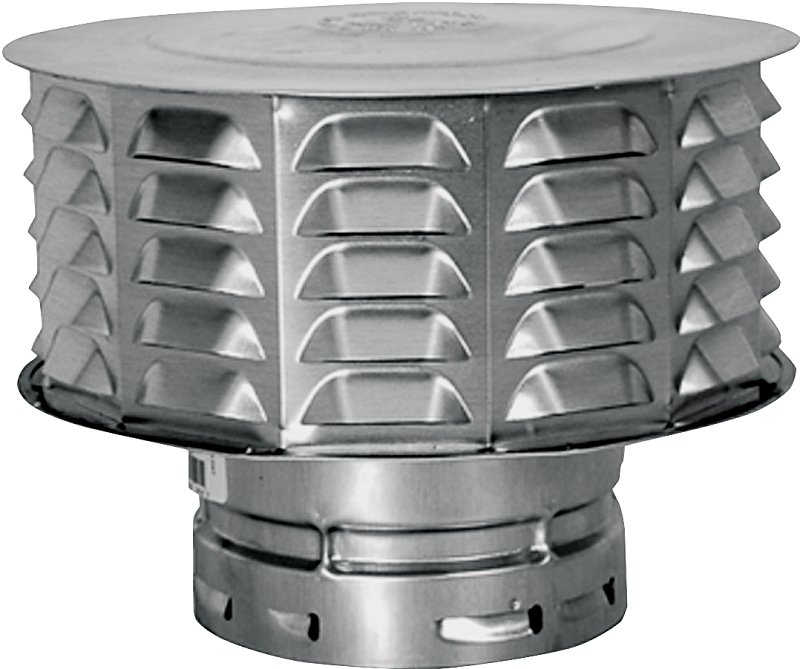 CAP GAS VENT 3IN DOUBLE WALL  