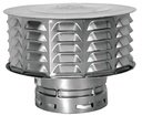CAP GAS VENT 5IN DOUBLE WALL  