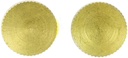 CAP LOCK-UP 1/8IP BRASS FINISH