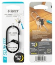 CARABINER DUAL CHAMBER BLK NO3
