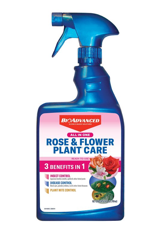 CARE ROSE&FLOWER RTU 3IN1 24OZ