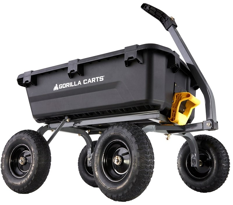 [2645521] CART DUMP POLY YARD BLK 1200LB