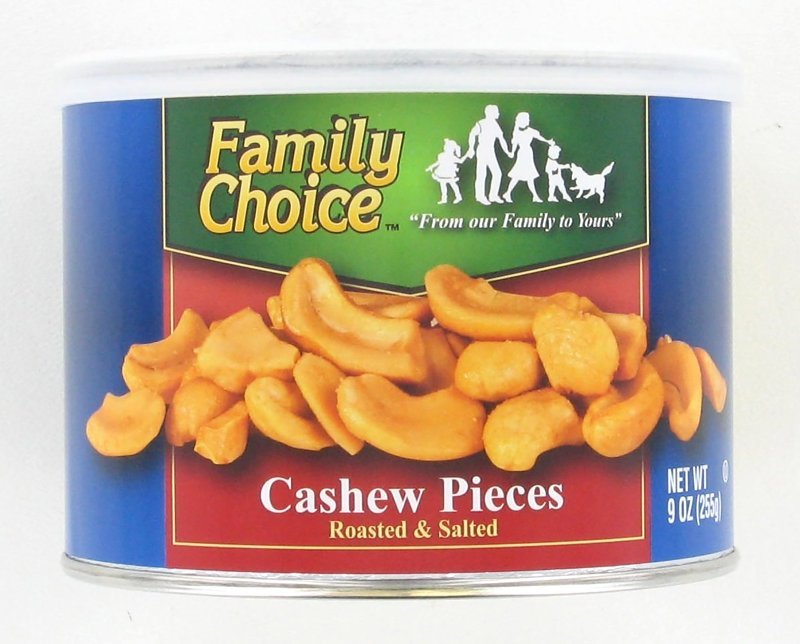 CASHEW PIECES 9OZ             