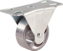 CASTER RIGID 4IN SEMI STEEL   