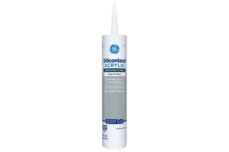 CAULK ACRYLIC SILI WHT 10.1OZ 