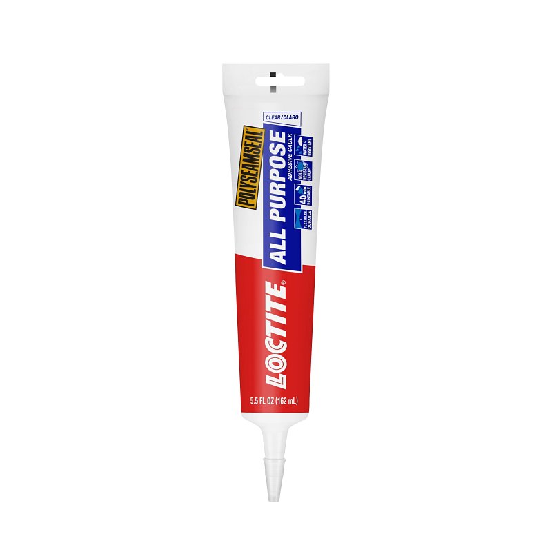 CAULK ADH ALLPURP CLEAR 5.5OZ 