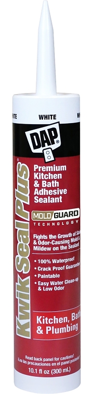 CAULK ADH KTN BATH WHT 10.1OZ 