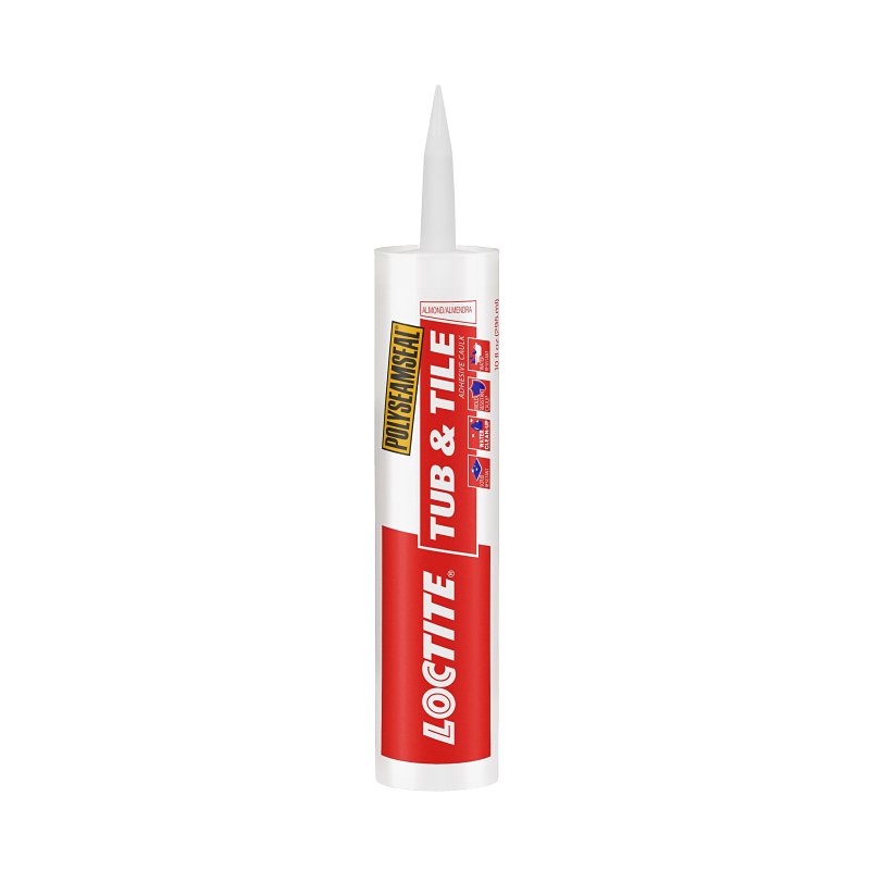 CAULK ADH TUB TILE ALM 10OZ   