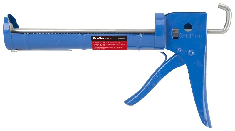 CAULK GUN 9IN RCHT ROD 1/10GAL