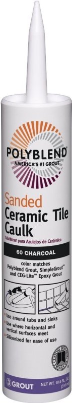 [1514900] CAULK TILE SANDED CHARCOAL    