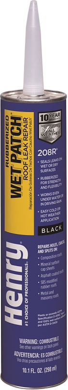 CEMENT ROOF RUBBRZD BLK 10.3OZ