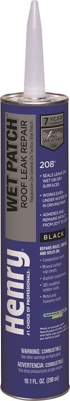 CEMENT ROOF WET BLACK 10.1OZ  