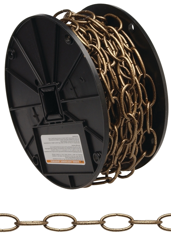 CHAIN CECORATOR BRASS 60 FT   