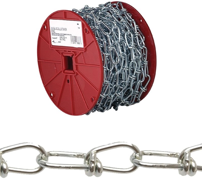 CHAIN DBL LOOP 2-0 155FT      