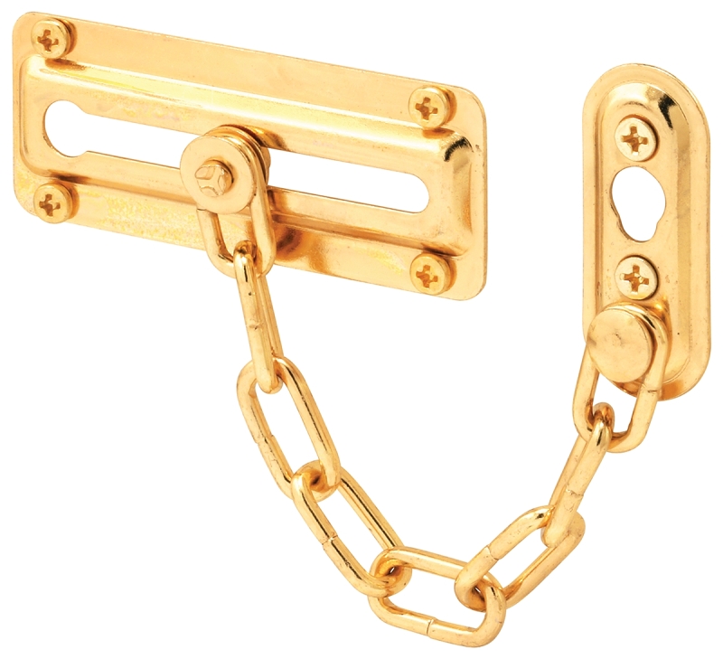 CHAIN DOOR GUARD BRASS        