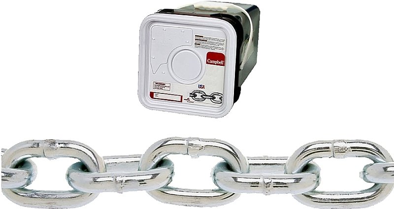 CHAIN PROOF COIL 3/16X150FT   