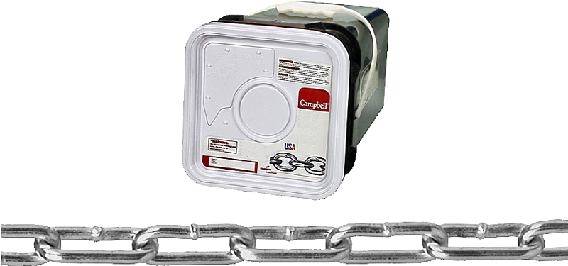 CHAIN STRT LINK COIL 2-0 225FT