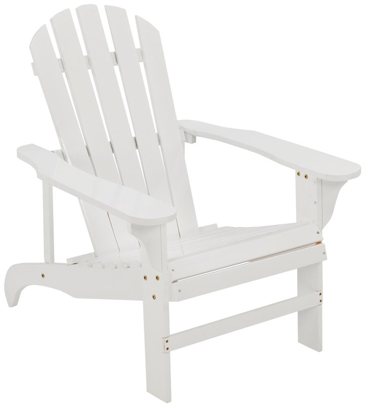 [5165295] CHAIR ADIRONDACK WHITE ROMO   