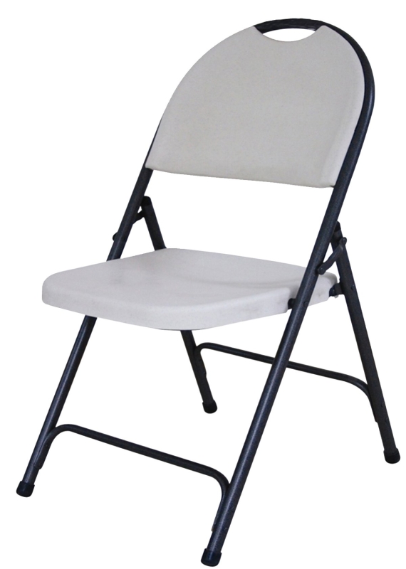 CHAIR FOLD HMRTN-GRY MTL FINSH