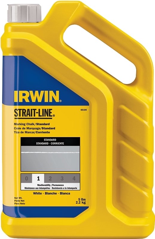 [6495915] CHALK MARKING REFILL WHITE 5LB