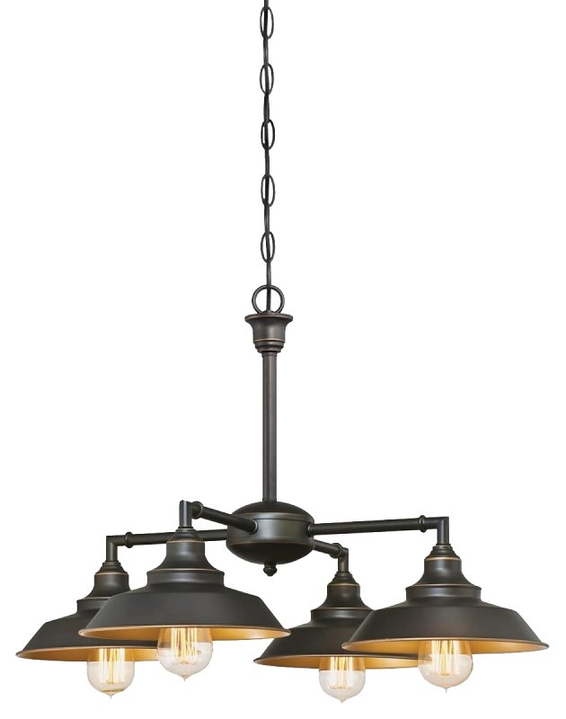 [3048345] CHANDELIER SEMI-FLUSH ORB 4LT 