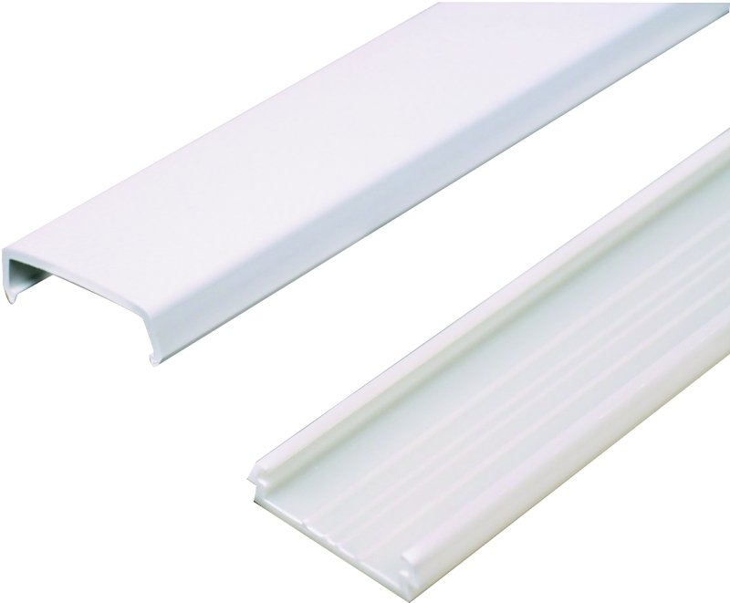 CHANNEL WIRE PLASTIC 5FT WHITE